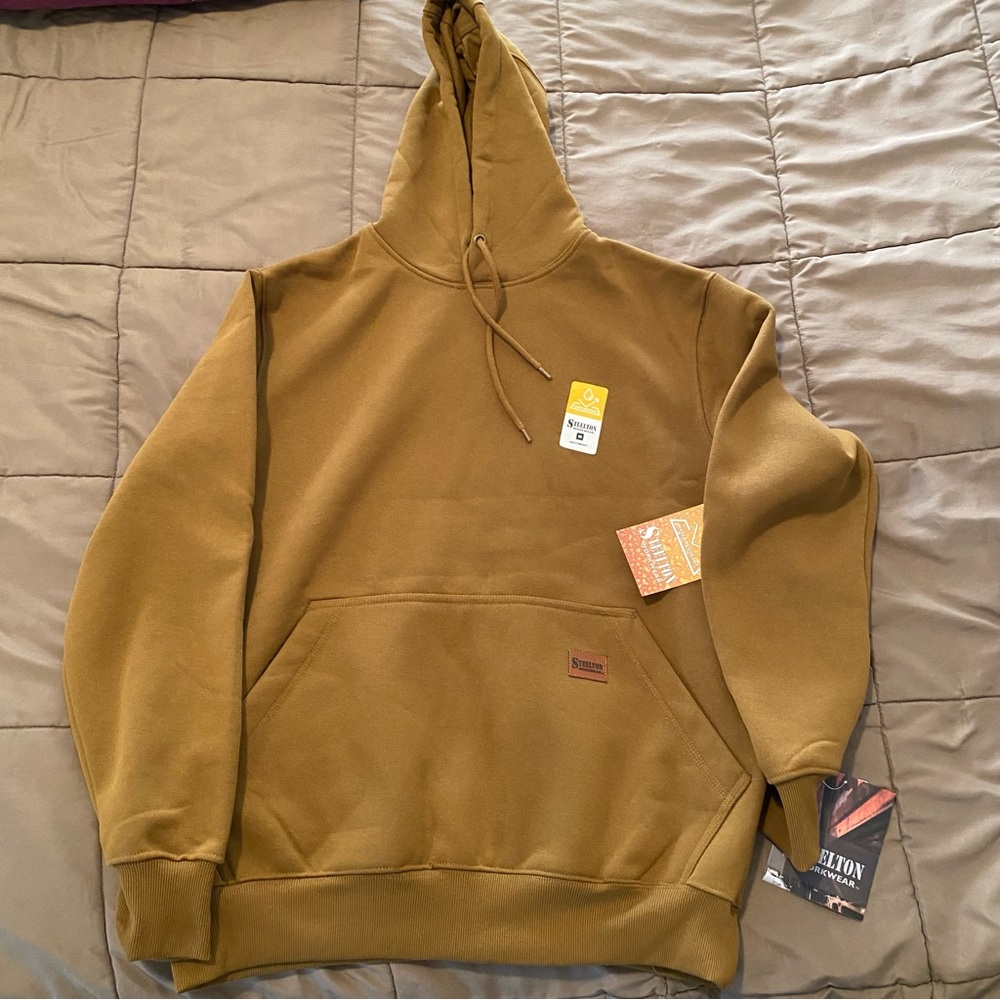👗 Steelton Water Resistant Sweatshirt Hoodie. NWT. Warm